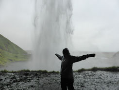 Iceland – Skogafoss Waterfall + Robyn