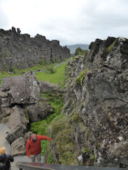 Iceland – Thingvellir National Park – rift