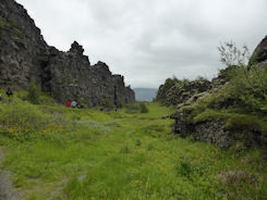 Iceland – Thingvellir National Park – rift