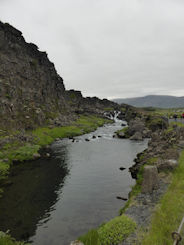 Iceland – Thingvellir National Park – waterfall