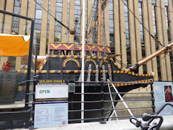 London the golden Hind replica